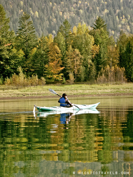 Kayaking Upper Arrow