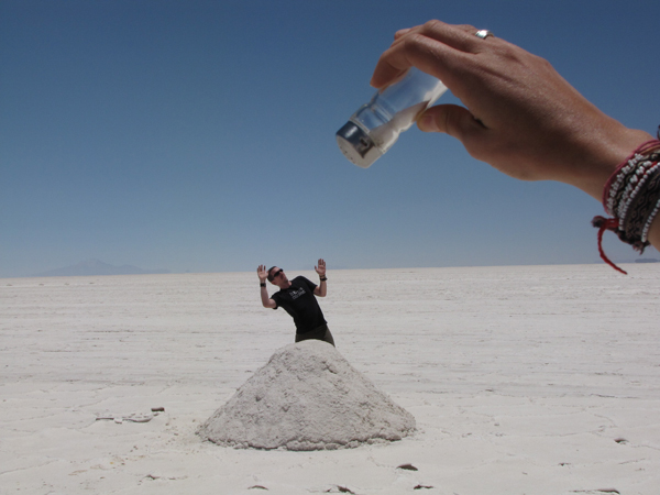 The Adventures of Dirk and Foxy in the Salar de Uyuni