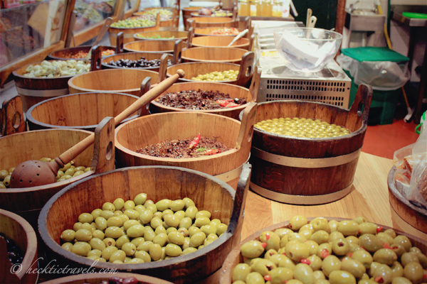 Fresh Olives at the English Market