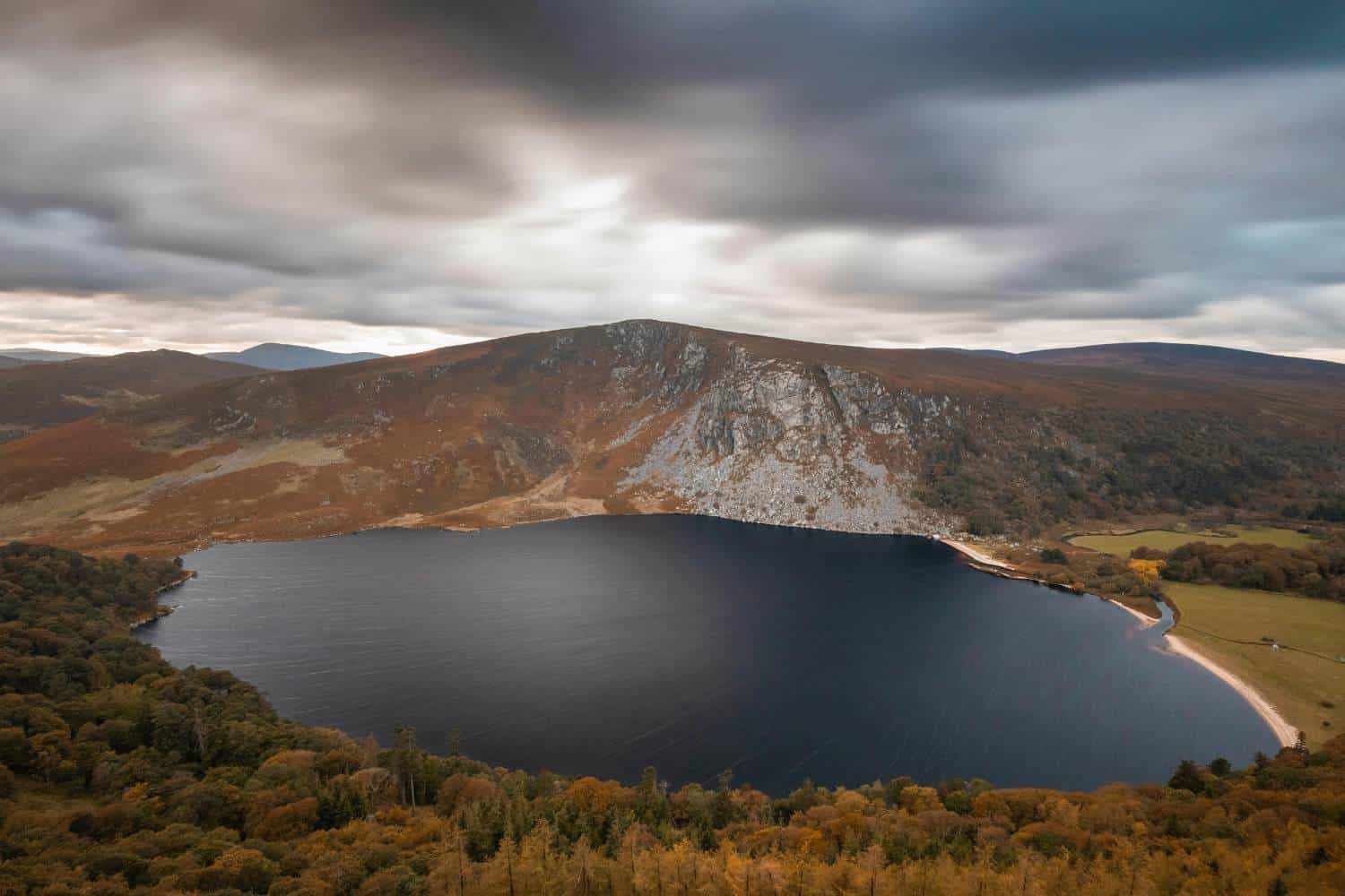 Guinness Lake from Above