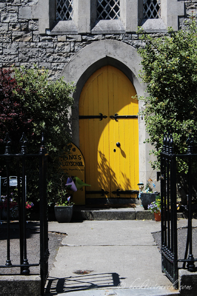 Trim Yellow Door