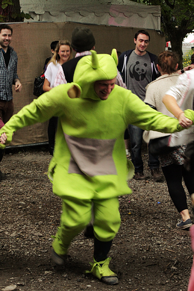 Funny costumes at Castlepalooza