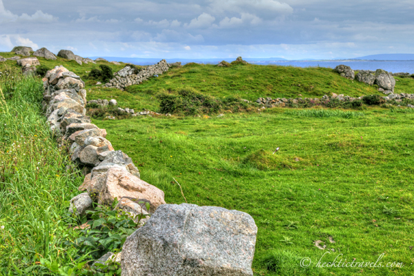 Connemara Ireland - A Rock Fence