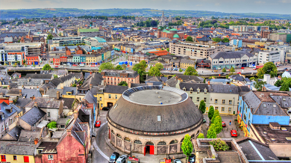 Cork City From Above