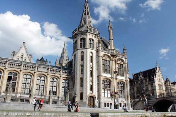 The streets of Ghent, Belgium