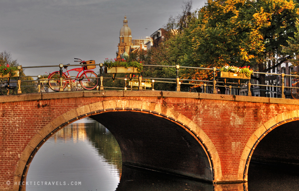 Dusk, Amsterdam