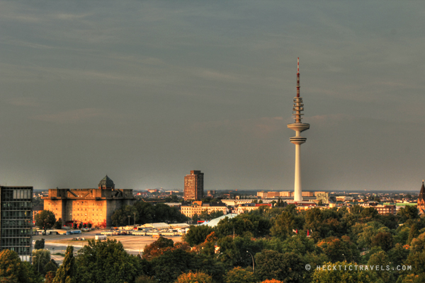 Skyline at Sunset - Hamburg, Germany