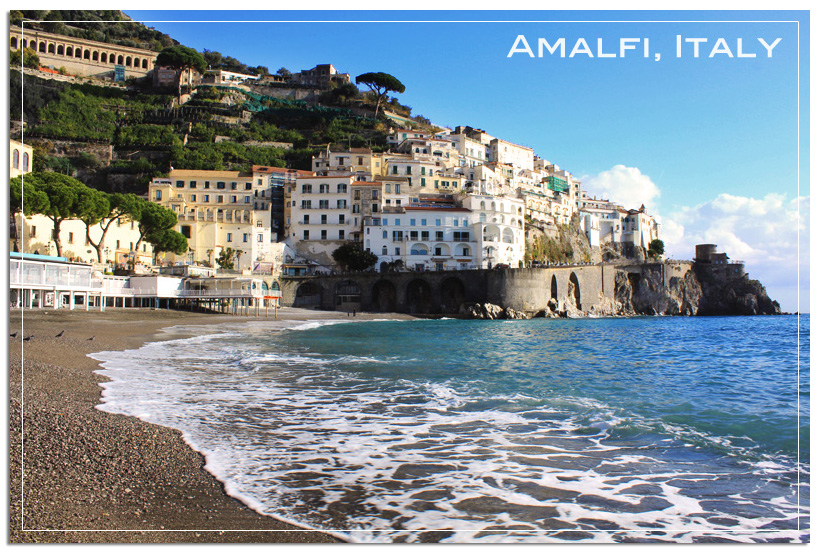 Amalfi beach