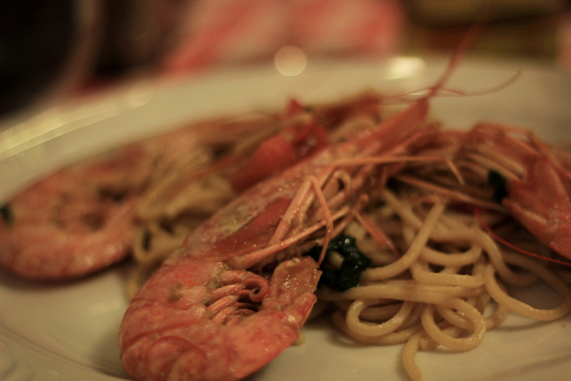 Bologna - Spaghetti with Shrimp