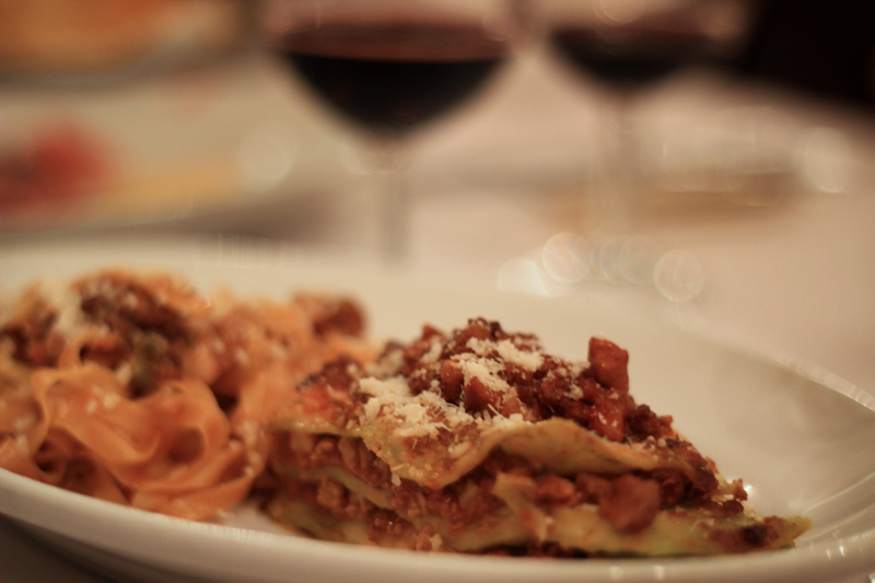 Bologna - Lasagne and Tagliatelle