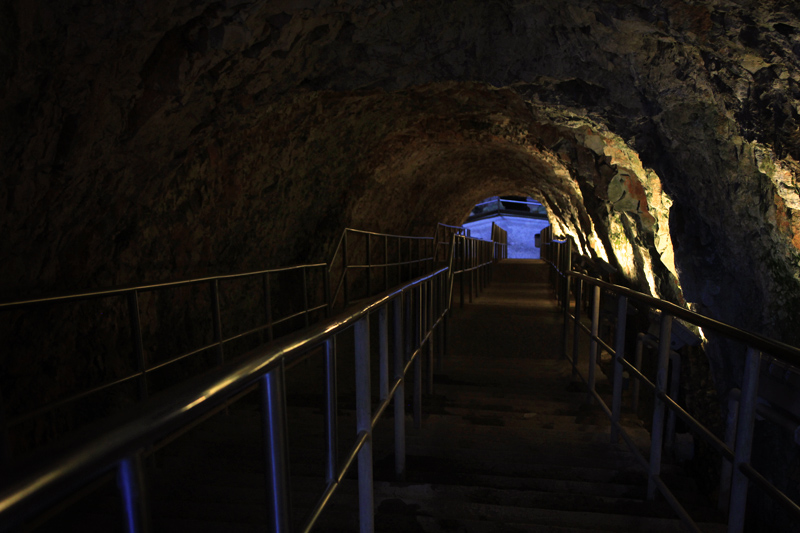 Entrance into the Castellana caves