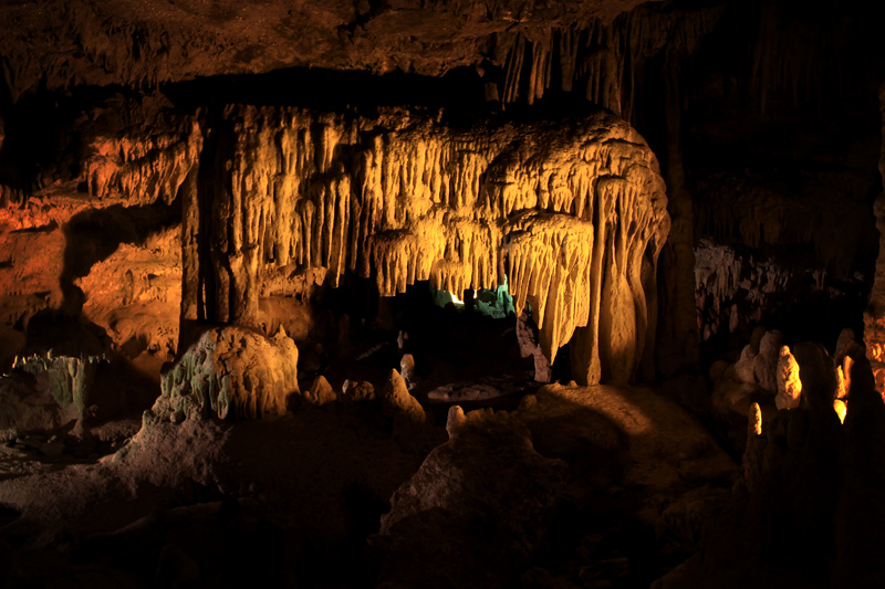 Inside Grotte di Castellana