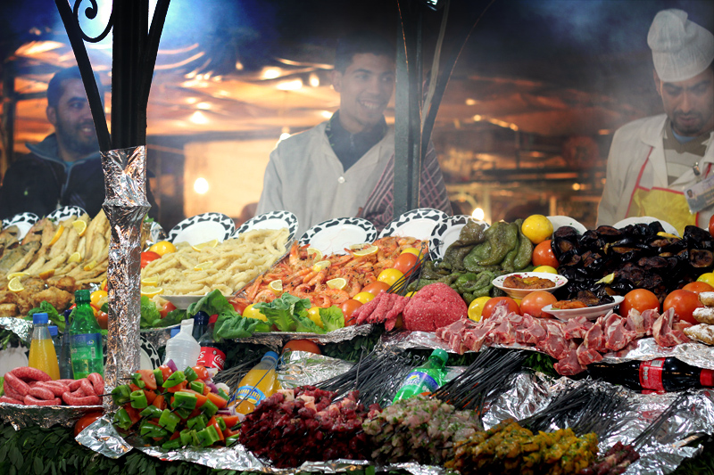 Fresh food, Marrakech