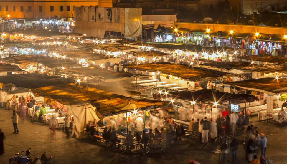 The Night Market in Marrakech thumbnail