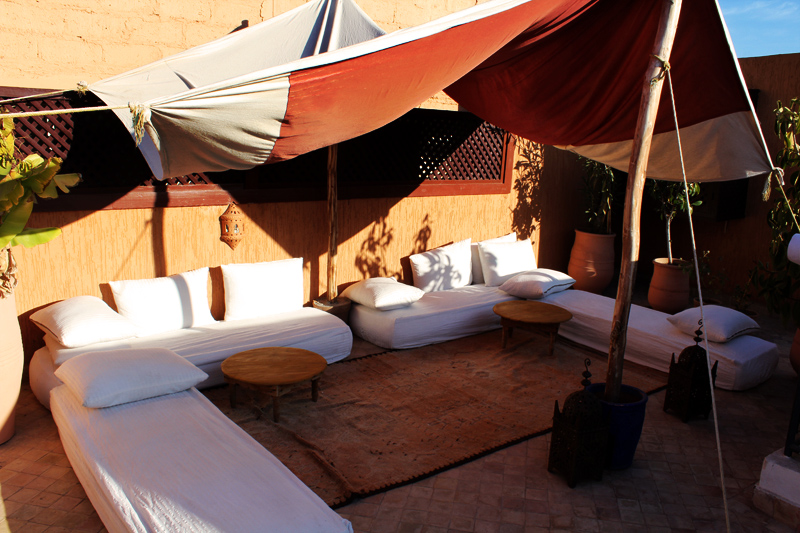 The Terrace at Riad Linda - Marrakech, Morocco