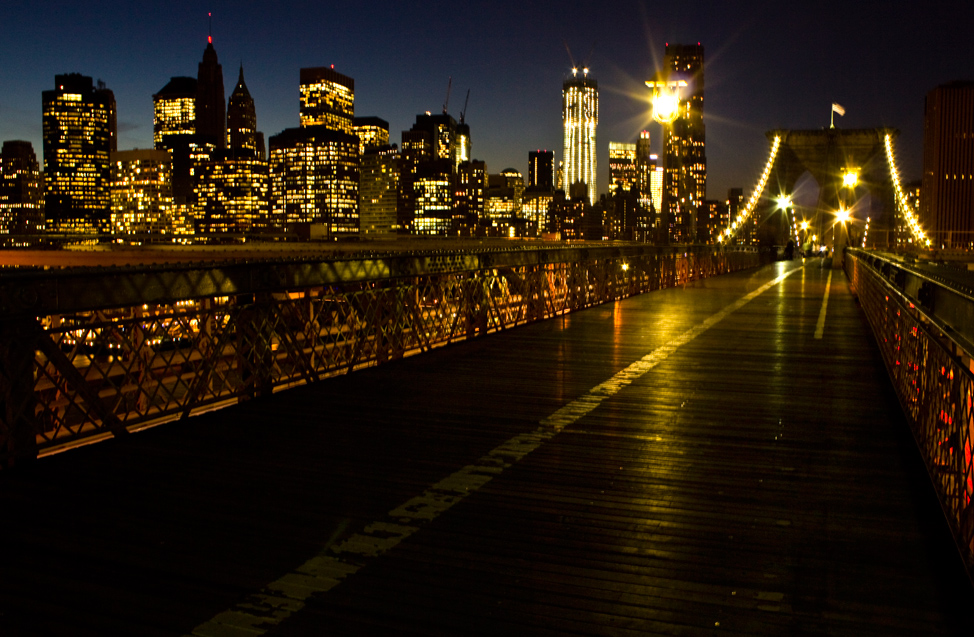 Brooklyn Bridge Walking Lane