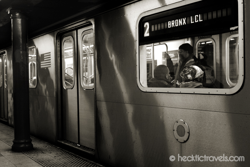 New York Subway - Bronx Bound