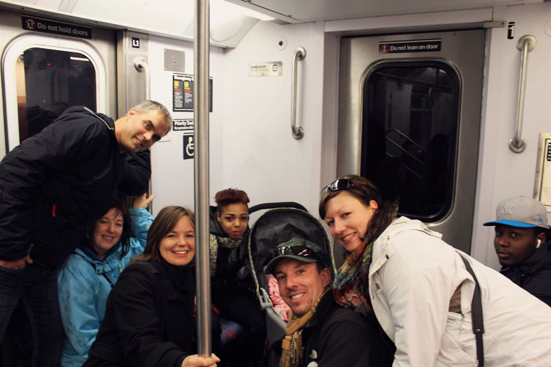 Mohawk on the Subway