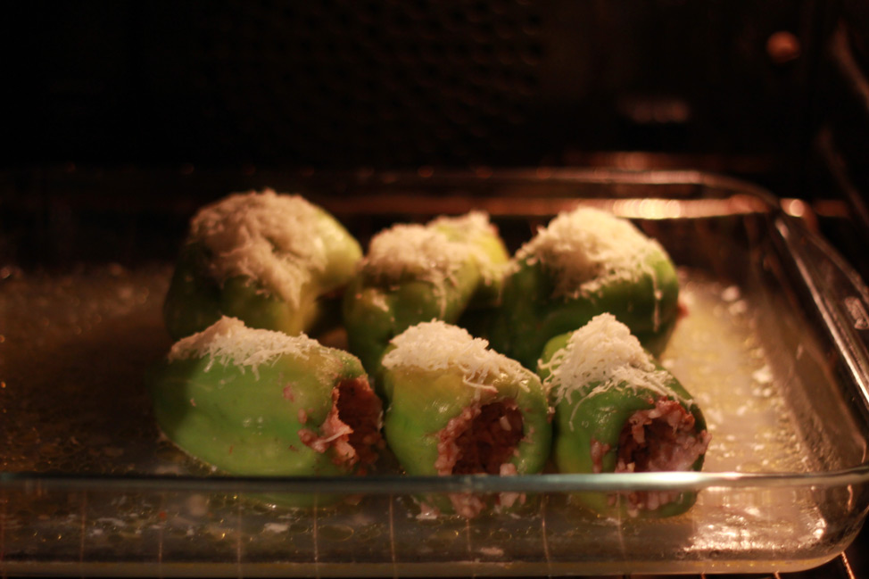 Stuffed Peppers in Oven