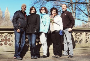 Daren, Sharon, Paula and us in Central Park