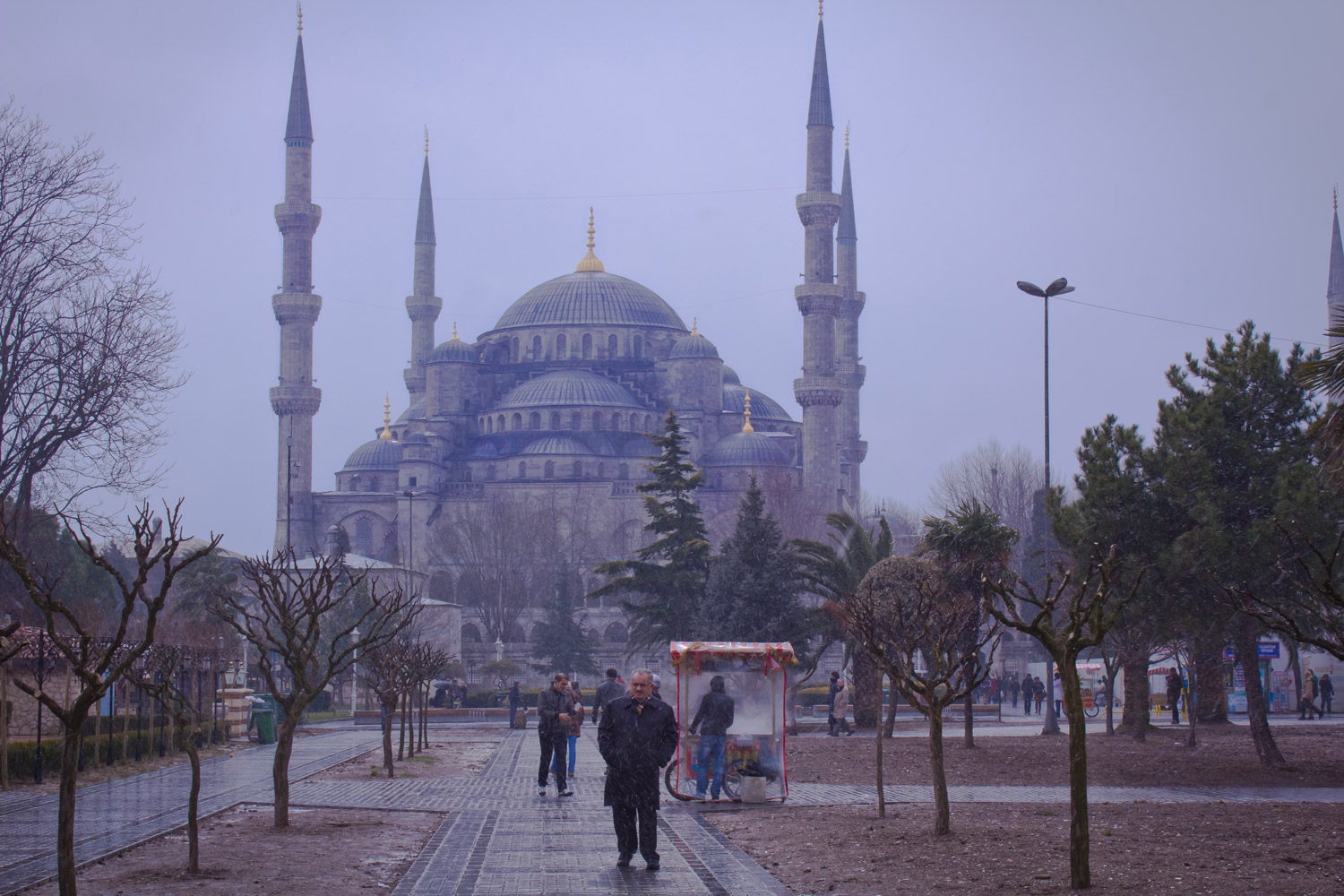 A Blustery Day in Istanbul