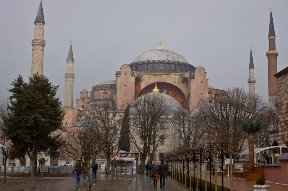 Front of Hagia Sophia