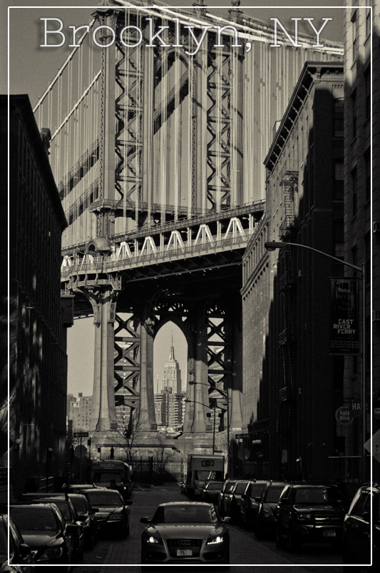 Manhattan Bridge Framing the Empire State