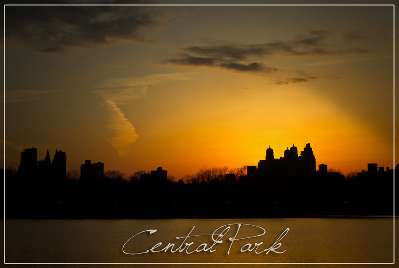 Sunset on Central Park