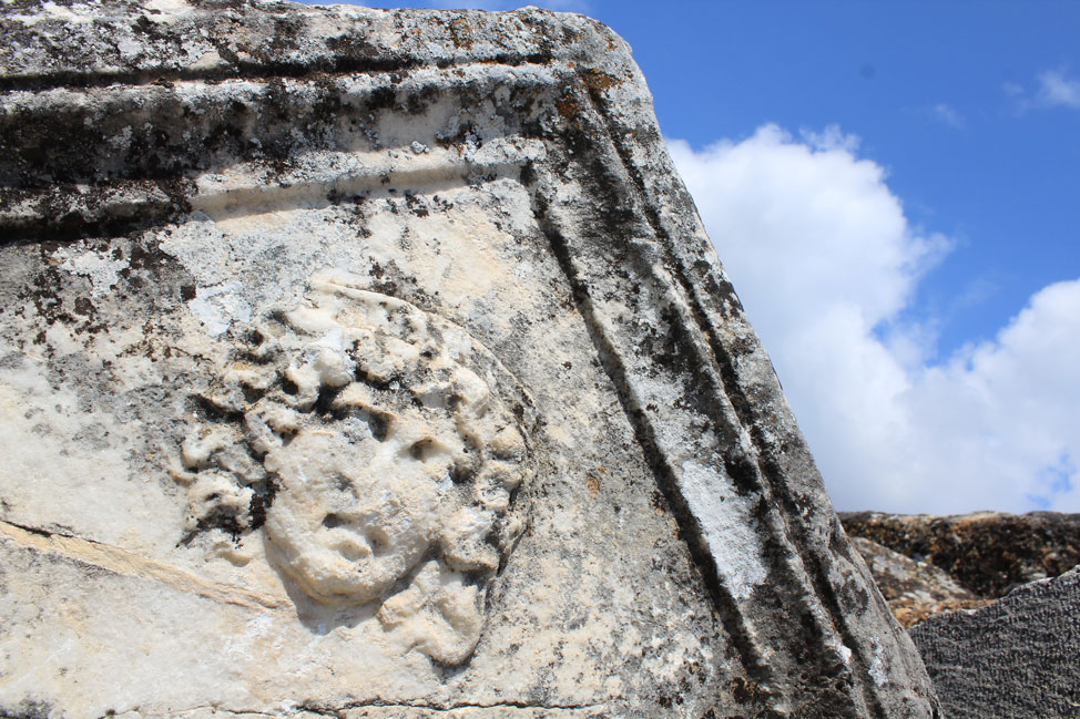 Architectural details - Hierapolis Turkey