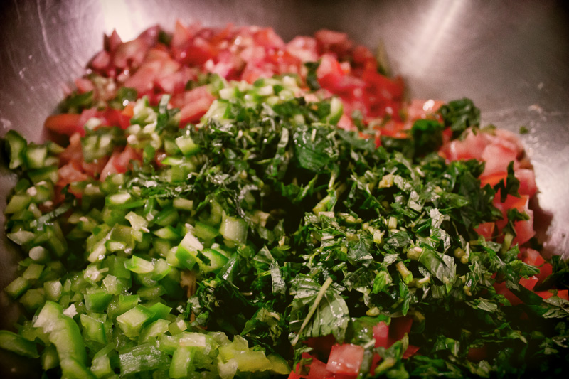 Prep ingredients