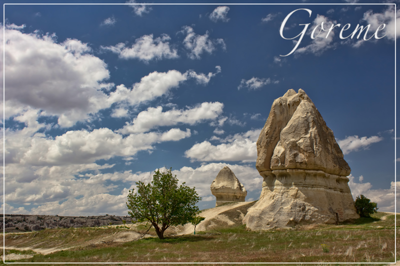 Fairy chimney postcard