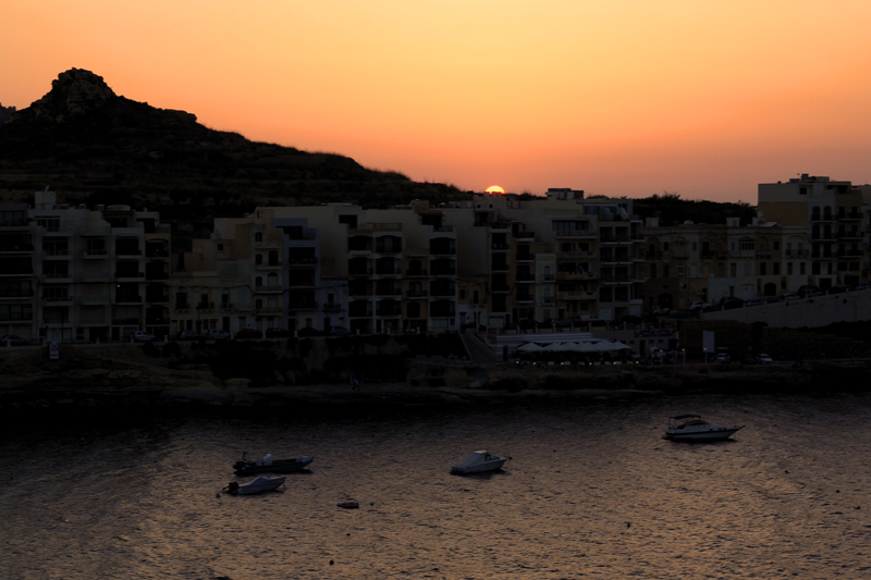 Gozo Malta sunset