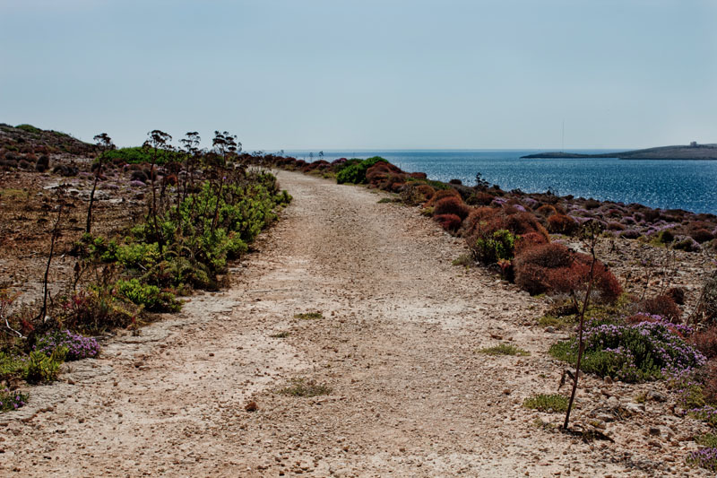 Hiking, blue lagoon, Malta