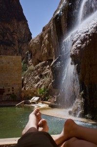 Poolside, Ma'in Hot Springs