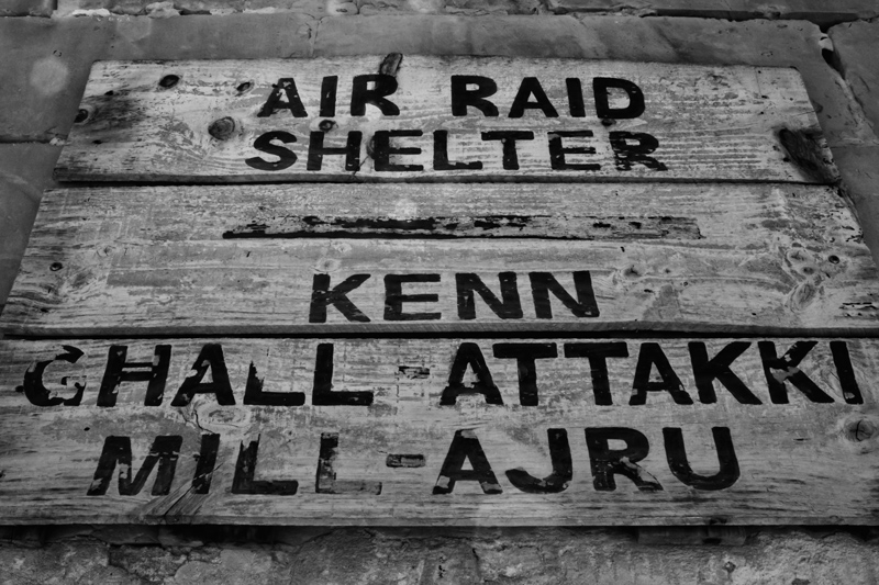 Air raid shelter, Malta