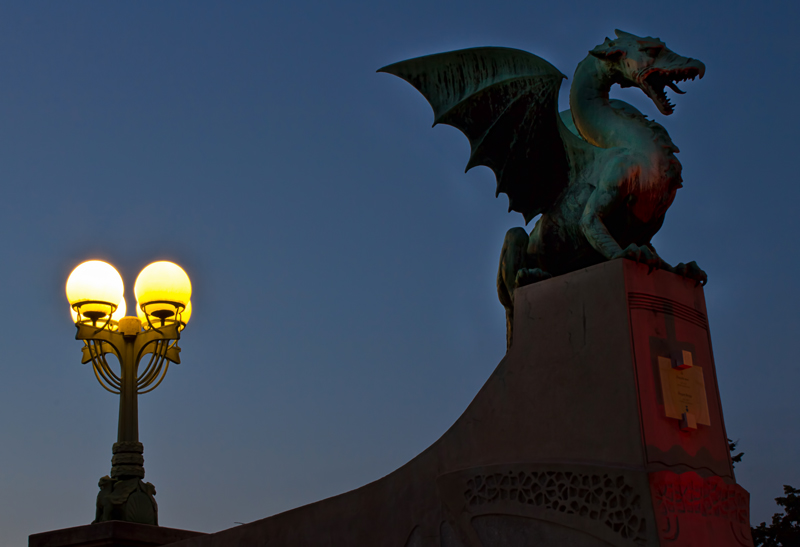 Dragon bridge Ljubljana