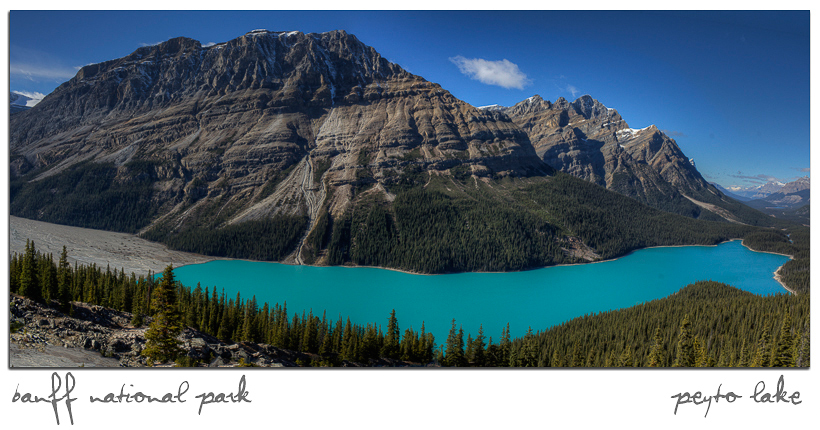 Peyto Lake Panorama