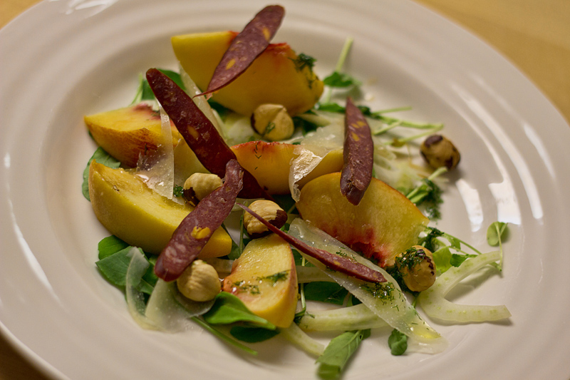 Fennel and Peach Salad
