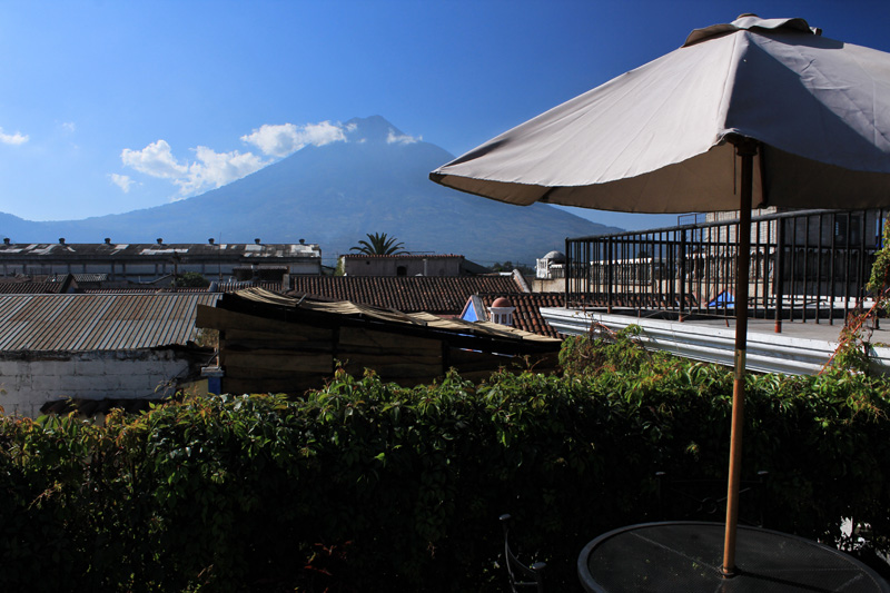 Hotel Casa Antigua Guatemala - roof top terrace