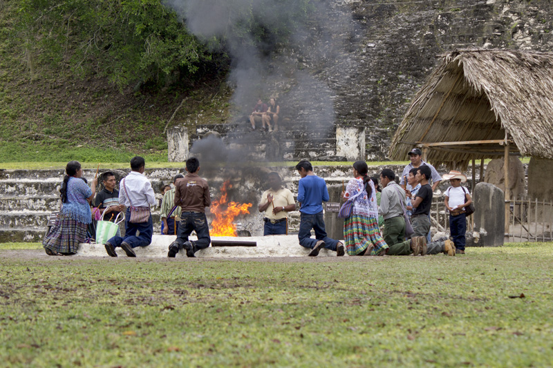 A Ceremony at Tikal