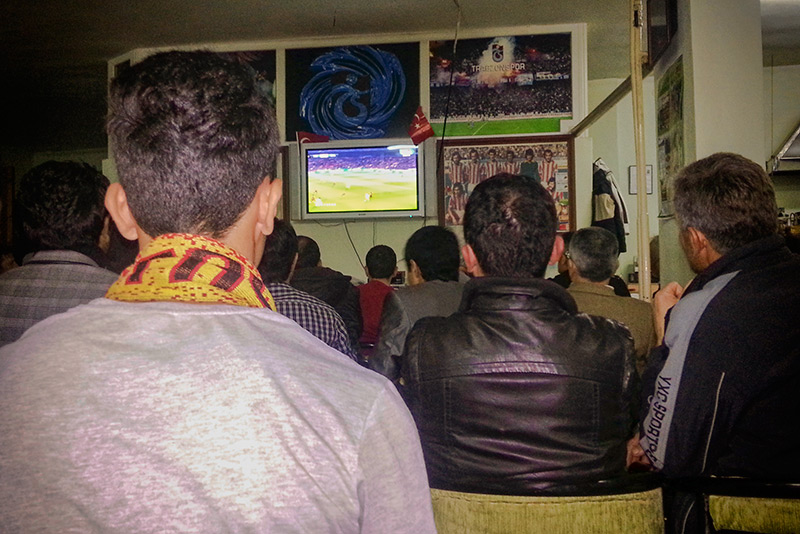 Galatasaray Real Madrid Match Begins