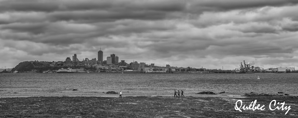 Québec City from Across the St. Lawrence