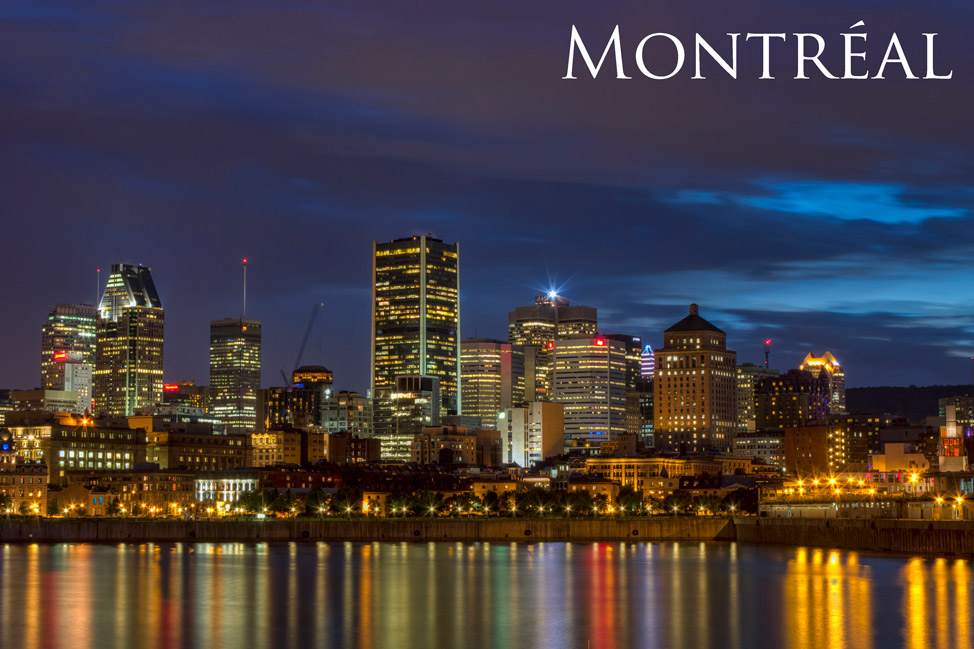 Montréal Skyline at Dusk