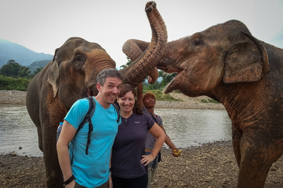 bathing-elephants-Thailand