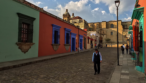 Into Mexico