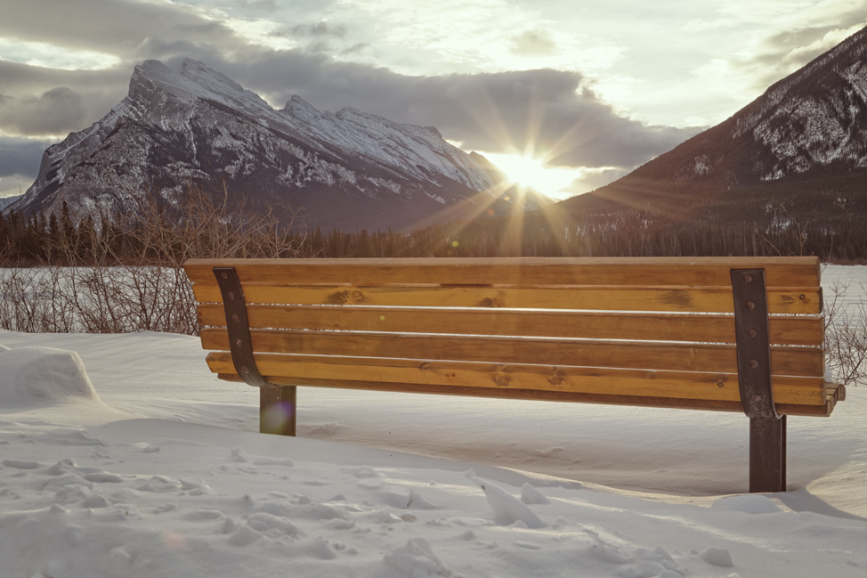 Vermillion Lakes Sunrise