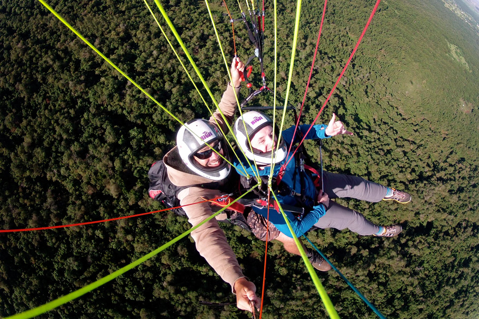 Paraglide Selfie