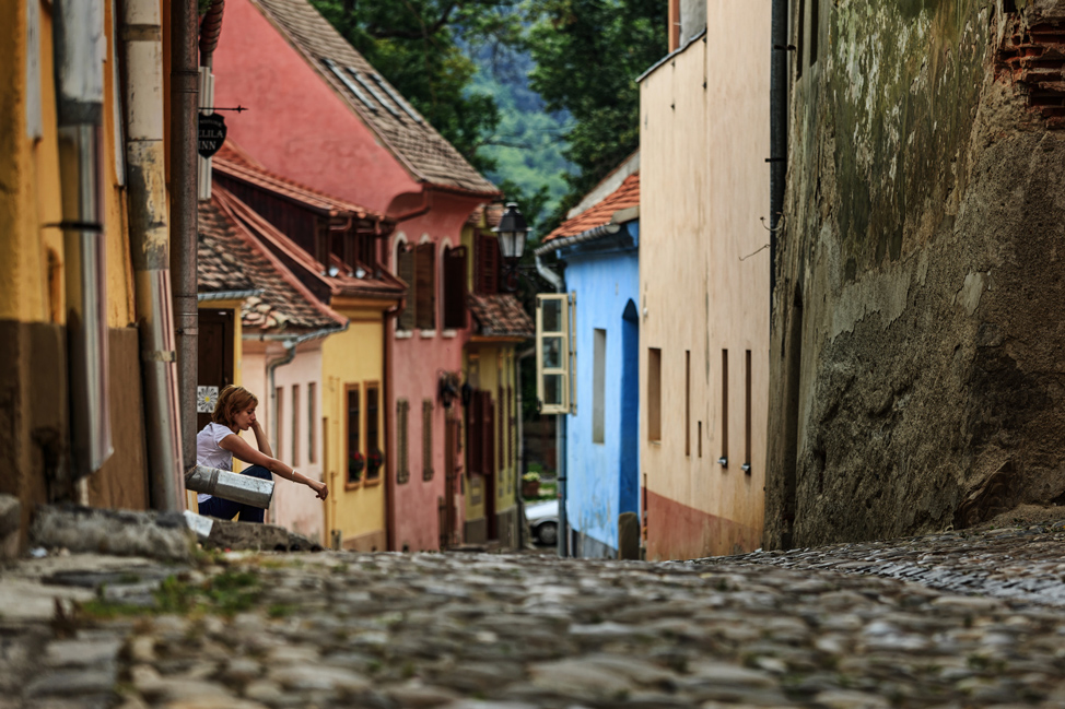 Sighisoara Street Life