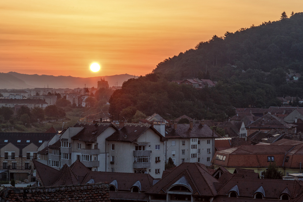 Sunrise in Sighisoara