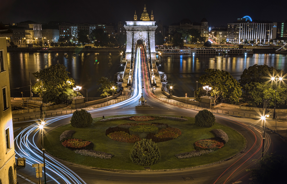 Chain Bridge from Above